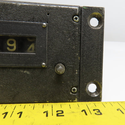 Durant 5-SM-IB-5-S-AC Mechanical Stroke Counter 5-Digit Display 5:1 Ratio