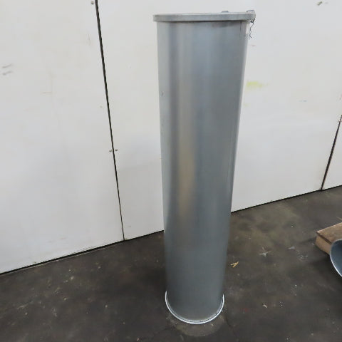 Nordfab 8040206782 13" x 58-3/4" Galvanized Steel HVAC Pipe Duct 20ga Quick Fit