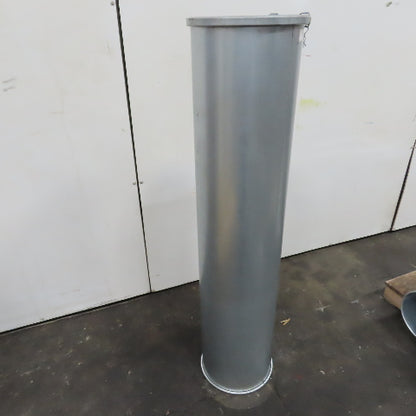 Nordfab 8040206782 13" x 58-3/4" Galvanized Steel HVAC Pipe Duct 20ga Quick Fit