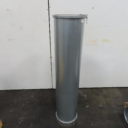 Nordfab 8040206782 13" x 58-3/4" Galvanized Steel HVAC Pipe Duct 20ga Quick Fit