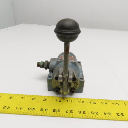 AAA Products HY4 Manual Spool 5/2 Way Air Gas Valve 250 PSI Max 1/2" NPT