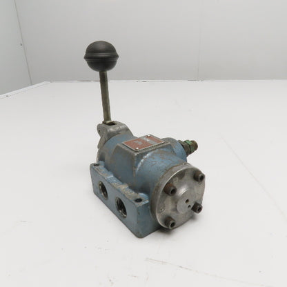 AAA Products HY4 Manual Spool 5/2 Way Air Gas Valve 250 PSI Max 1/2" NPT