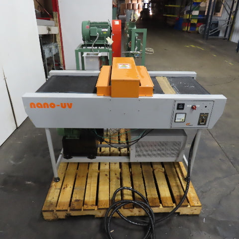 Grafica Flextronica GF-15 U.V nano-uv 18" Tabletop UV Dryer 220V 3Ph 0-6Mt/Min