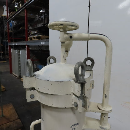 Rosedale D1212-30-2F-2-150CB-D0EVP 150PSIG Steel Vessel Filter Strainer Basket