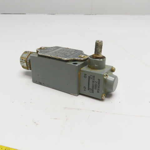 Allen-Bradley 802T-A Oiltight Limit Switch NEMA A600 Series D