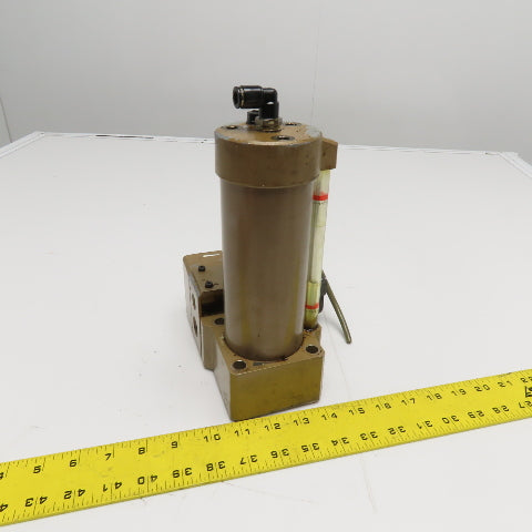 CKD Corporation CU63-50-12-32G Air Over Oil Pressure Booster 0.3-0.7MPa