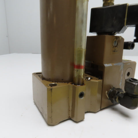 CKD Corporation CU63-50-12-32G Air Over Oil Pressure Booster 0.3-0.7MPa