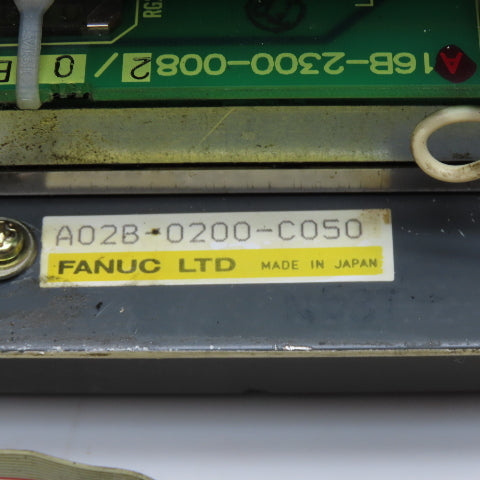 Fanuc A02B-0200-C050 Series 16-M 18-M CNC Operator Panel Display Unit
