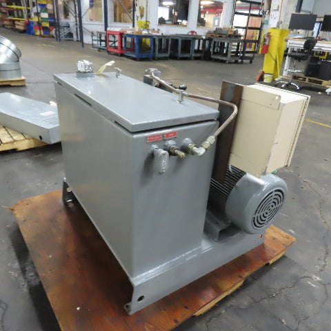 Fauver VPUPVB2010B300M1A 45 Gallon Hydraulic Power Unit 10HP 230/460V 3Ph