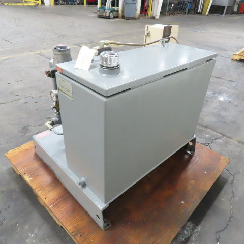 Fauver VPUPVB2010B300M1A 45 Gallon Hydraulic Power Unit 10HP 230/460V 3Ph