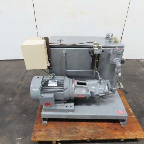 Fauver VPUPVB2010B300M1A 45 Gallon Hydraulic Power Unit 10HP 230/460V 3Ph