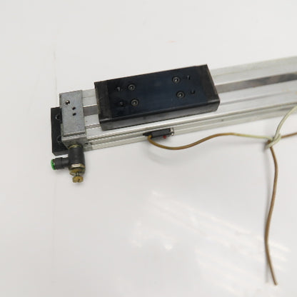 Rodless Pneumatic Linear Cylinder Actuator Profile Rail 24" Stroke