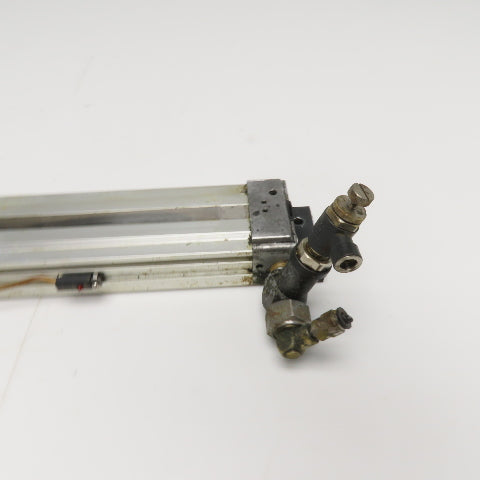 Rodless Pneumatic Linear Cylinder Actuator Profile Rail 24" Stroke
