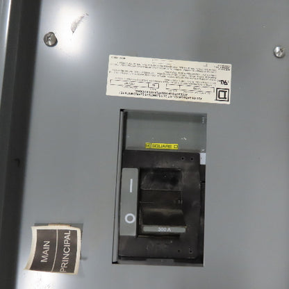 Square D NF430L4C 400A Max 600Y/347V 3Ph Panelboard Load Center W/300A Main