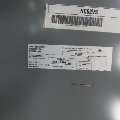 Square D NF430L4C 400A Max 600Y/347V 3Ph Panelboard Load Center W/300A Main