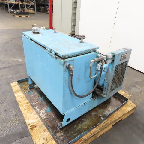 30Gal. 7.5HP Hydraulic Power Unit 230/460V 3Ph W/ Vickers PVB5-RSY-20-CD-20 Pump