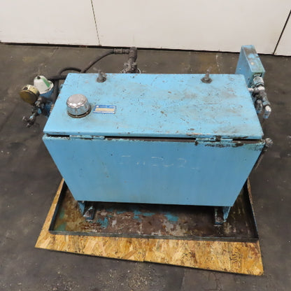 30Gal. 7.5HP Hydraulic Power Unit 230/460V 3Ph W/ Vickers PVB5-RSY-20-CD-20 Pump
