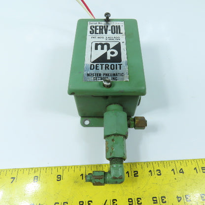 Master Pneumatic Serv-Oil Injection Lubrication Unit 115V
