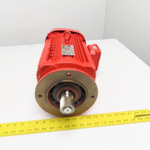 SEW-Eurodrive DRN132S4/FG 7.5HP Electric Motor 230/460V 1768RPM 3Ph