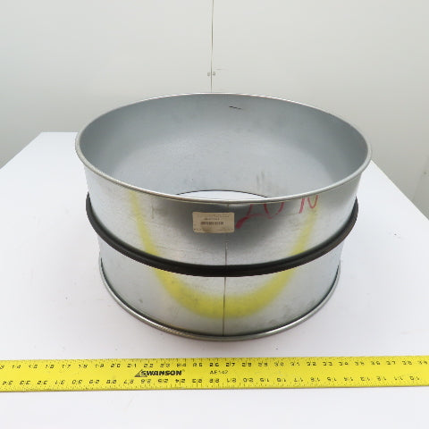 Nordfab 8040207316 20" X 10-3/4" Quick-Fit Sleeve Galvanized Pipe Duct 20ga