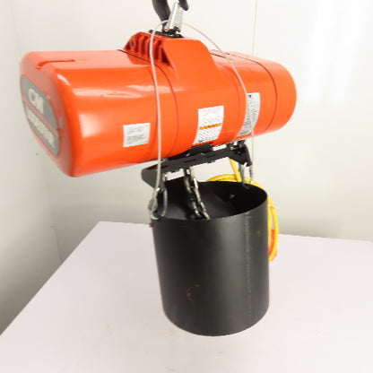 CM Lodestar Model RRS 2Ton 4000LB Electric Chain Hoist 20'Lift 16FPM 230/460 3Ph