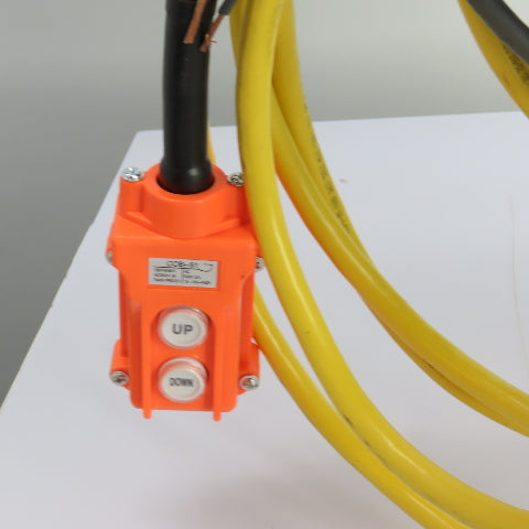 CM Lodestar Model RRS 2Ton 4000LB Electric Chain Hoist 20'Lift 16FPM 230/460 3Ph