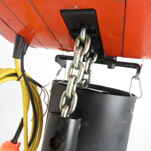 CM Lodestar Model RRS 2Ton 4000LB Electric Chain Hoist 20'Lift 16FPM 230/460 3Ph