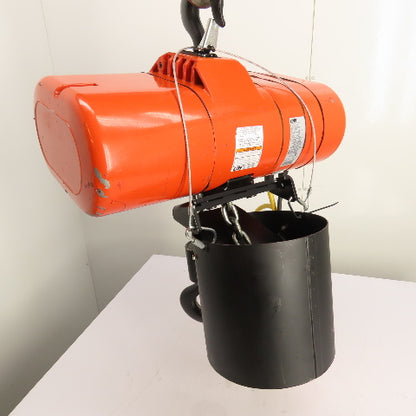 CM Lodestar Model RRS 2Ton 4000LB Electric Chain Hoist 20'Lift 16FPM 230/460 3Ph