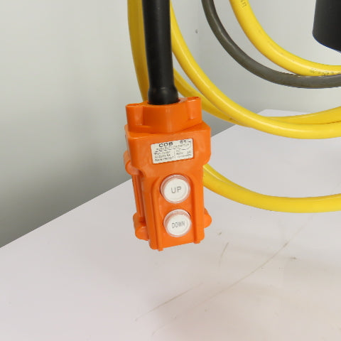 CM Lodestar Model RRS 2Ton 4000LB Electric Chain Hoist 20'Lift 16FPM 230/460 3Ph