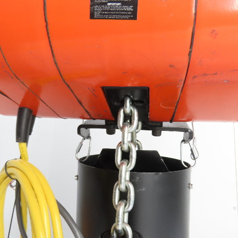 CM Lodestar Model RRS 2Ton 4000LB Electric Chain Hoist 20'Lift 16FPM 230/460 3Ph