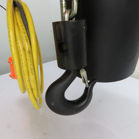 CM Lodestar Model RRS 2Ton 4000LB Electric Chain Hoist 20'Lift 16FPM 230/460 3Ph