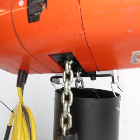 CM Lodestar Model RRS 2Ton 4000LB Electric Chain Hoist 20'Lift 16FPM 230/460 3Ph