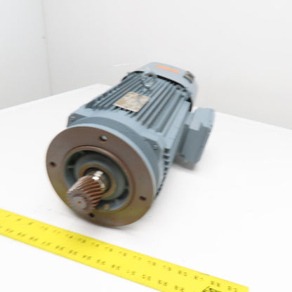 SEW-EURODRIVE DRN132S4/BE11/FG 7.5HP Electric Motor 230/460V 3Ph 1768RPM