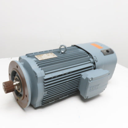 SEW-EURODRIVE DRN132S4/BE11/FG 7.5HP Electric Motor 230/460V 3Ph 1768RPM