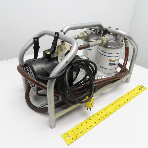 Des-Case FD03EN3N3ML011 .25Hp 115/230V 1Ph Portable Drum Topper Filtration Unit