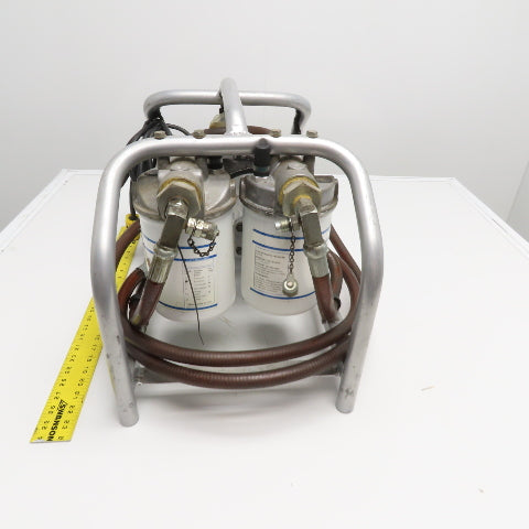 Des-Case FD03EN3N3ML011 .25Hp 115/230V 1Ph Portable Drum Topper Filtration Unit