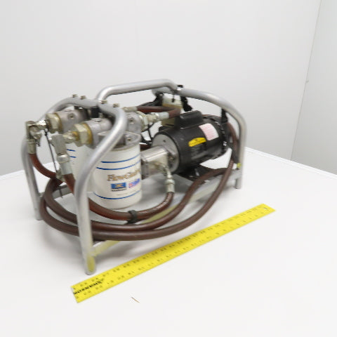 Des-Case FD03EN3N3ML011 .25Hp 115/230V 1Ph Portable Drum Topper Filtration Unit