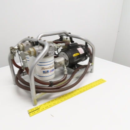 Des-Case FD03EN3N3ML011 .25Hp 115/230V 1Ph Portable Drum Topper Filtration Unit