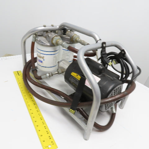 Des-Case FD03EN3N3ML011 .25Hp 115/230V 1Ph Portable Drum Topper Filtration Unit
