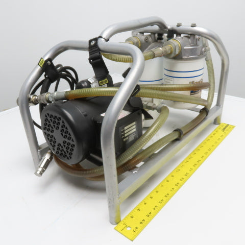 Des-Case FD03N3N3LK011 .25Hp 115/230V 1Ph Portable Drum Topper Filtration Unit