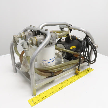 Des-Case FD03N3N3LK011 .25Hp 115/230V 1Ph Portable Drum Topper Filtration Unit