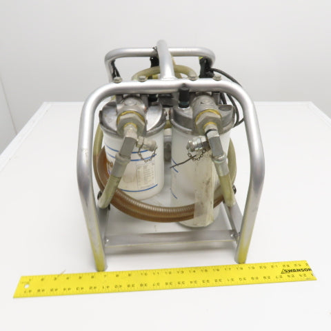 Des-Case FD03N3N3LK011 .25Hp 115/230V 1Ph Portable Drum Topper Filtration Unit