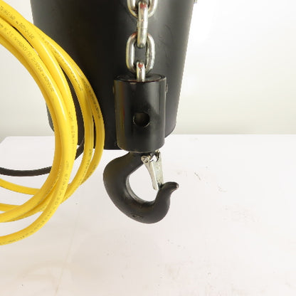 CM Lodestar Model RRS 2Ton 4000LB Electric Chain Hoist 20'Lift 16FPM 230/460 3Ph