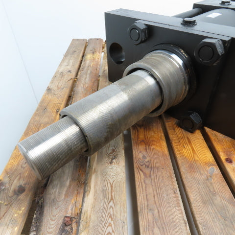 Parker KJJ3HKTS13A 8" Bore 19" Full Stroke 2 Stage Double Rod Hydraulic Cylinder