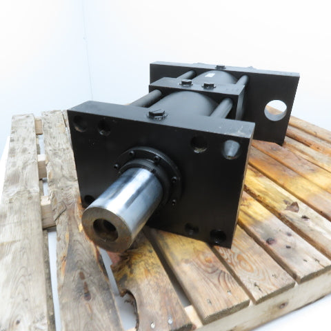Parker KJJ3HKTS13A 8" Bore 19" Full Stroke 2 Stage Double Rod Hydraulic Cylinder