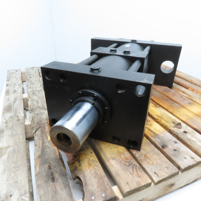 Parker KJJ3HKTS13A 8" Bore 19" Full Stroke 2 Stage Double Rod Hydraulic Cylinder