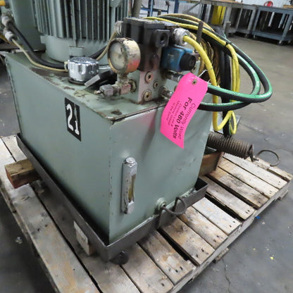 Whitney 790-084 90 Ton C-Frame I-Beam Flange Portable Press 10Hp 230/460V