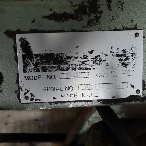 Whitney 790-084 90 Ton C-Frame I-Beam Flange Portable Press 10Hp 230/460V