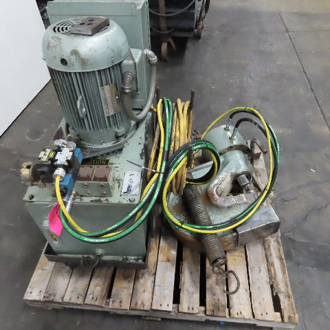 Whitney 790-084 90 Ton C-Frame I-Beam Flange Portable Press 10Hp 230/460V
