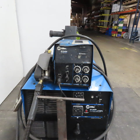 Miller CP-252TS 460V 3Ph 250A MIG Wire Feed Welder Package S-64 On Casters